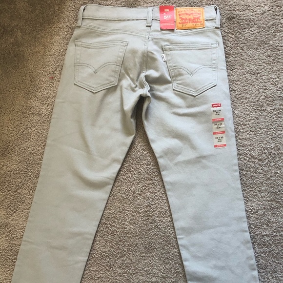 Gray Levi Jeans - Picture 2 of 5